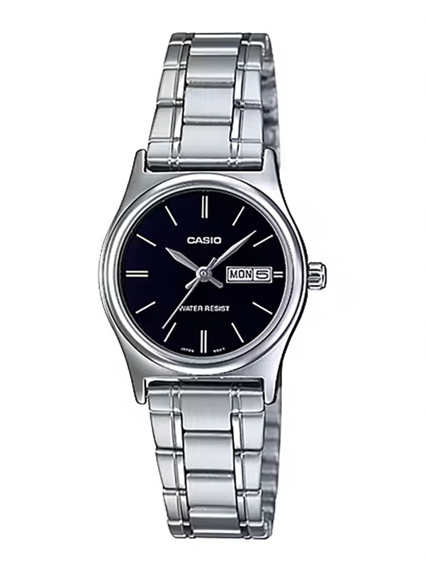 A sleek, minimalist women's watch by Casio