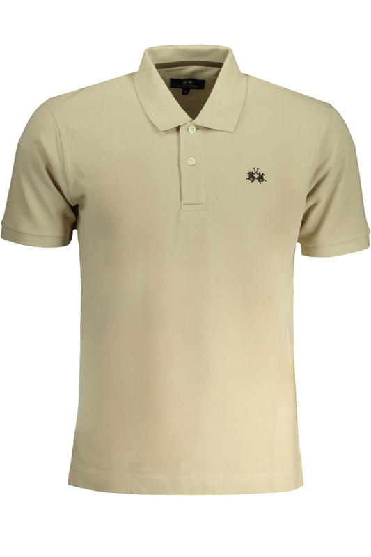 LA MARTINA MEN&#39;S SHORT SLEEVED POLO SHIRT BEIGE