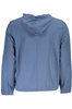 CALVIN KLEIN MEN&#39;S BLUE ZIPPED SWEATSHIRT