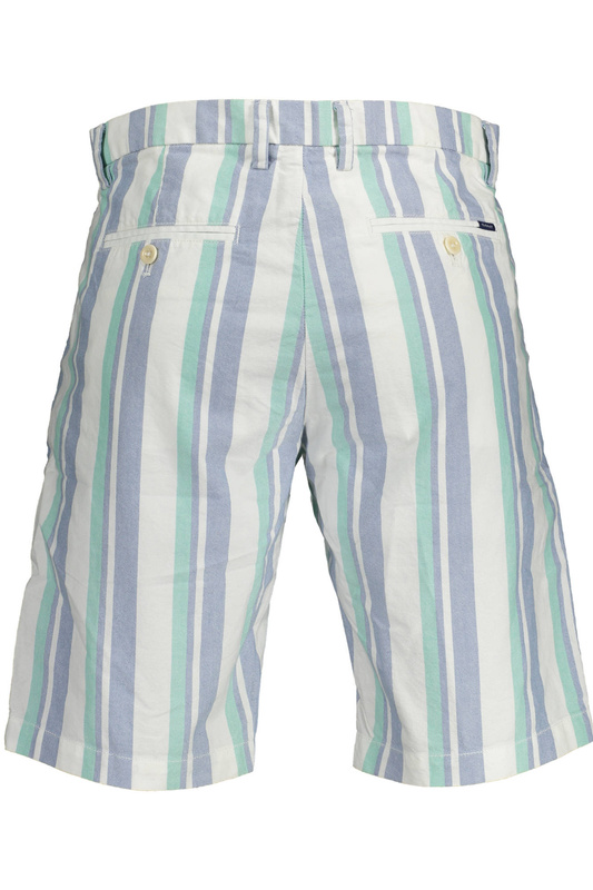 GANT MEN&#39;S WHITE BERMUDA TROUSERS