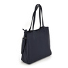 Elegant stylish large women's leather shopperbag