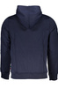 GIAN MARCO VENTURI MEN&#39;S BLUE ZIP SWEATSHIRT