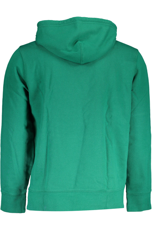 LEVI&#39;S MAN GREEN SWEATSHIRT WITHOUT ZIP