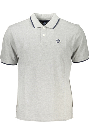 GRAUES KURZÄRMELIGES POLOSHIRT FÜR HERREN VON NORTH SAILS