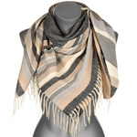 Beige Large Women's Cotton Warm Neck Scarf REC-77