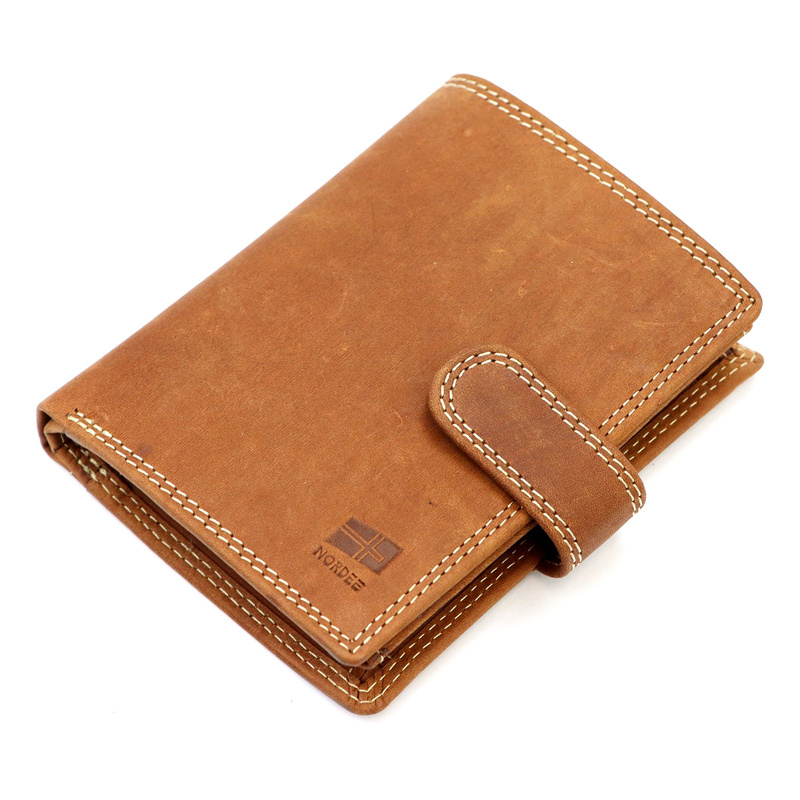 Nordee Leather Men's Extended Zippered Wallet