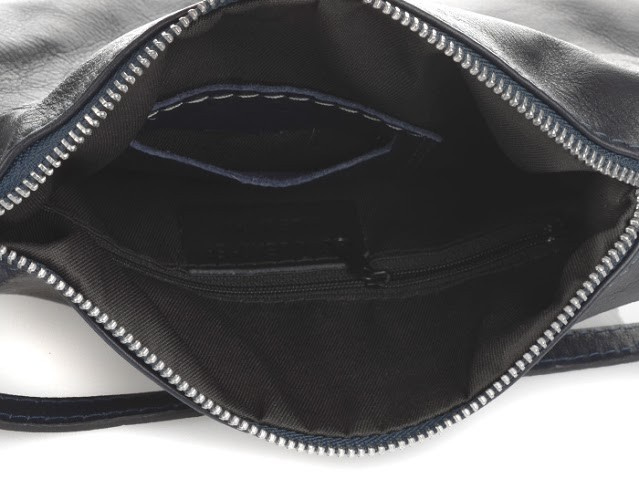 Kleine Lederhandtasche Italienisch Lederbraun Leder T85