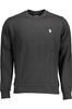 US POLO SWEATSHIRT WITHOUT ZIP BLACK MAN