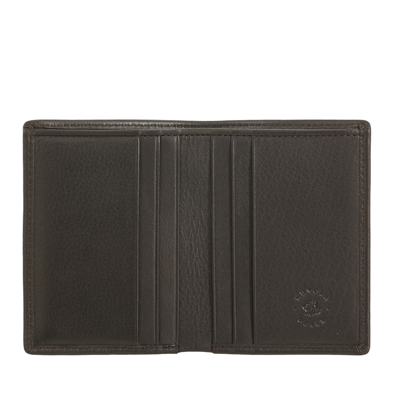 Small wallet for men Benjamin by Nuvola Pelle made in soft leather with cards pockets. Clean and simple design, perfect for any occasion.