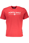 NORTH SAILS HERREN-KURZARM-T-SHIRT ROT