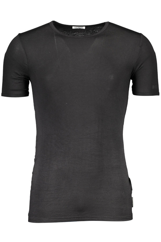 BIKKEMBERGS BLACK MEN&#39;S EXTERNAL T-SHIRT