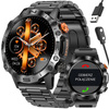 SMARTWATCH MĘSKI GRAVITY GT20-2 - AMOLED, DODATKOWY PASEK (sg024b)