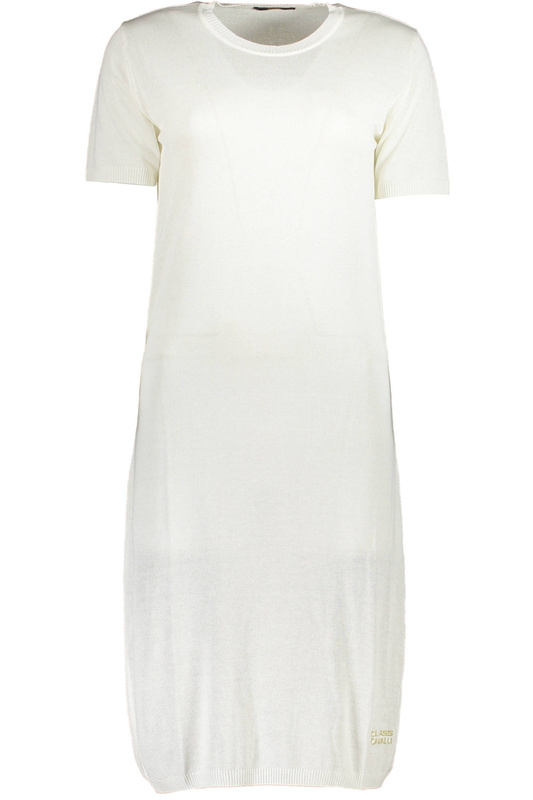 CAVALLI CLASS WOMEN&#39;S SHORT DRESS WHITE