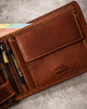 Leather wallet RFID PETERSON PTN N992-EBS