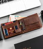 Men's genuine leather wallet Peterson PTN N992-BE-MOUNTAIN