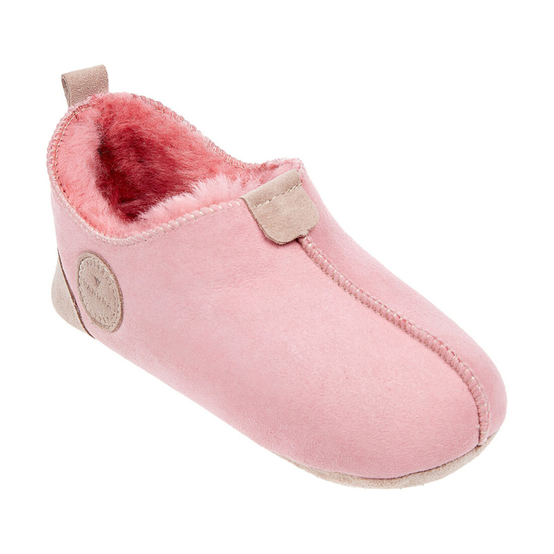 Warm, comfortable children's slippers made of wool, slippers