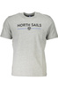 NORTH SAILS MEN&#39;S SHORT SLEEVED T-SHIRT GRAY