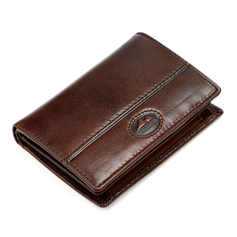 Men's genuine leather wallet EL FORREST 914-22 RFID