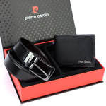 Men's genuine leather gift set Pierre Cardin ZG-131-BR-130