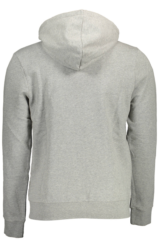 NAPAPIJRI SWEATSHIRT WITH ZIP MAN GRAY