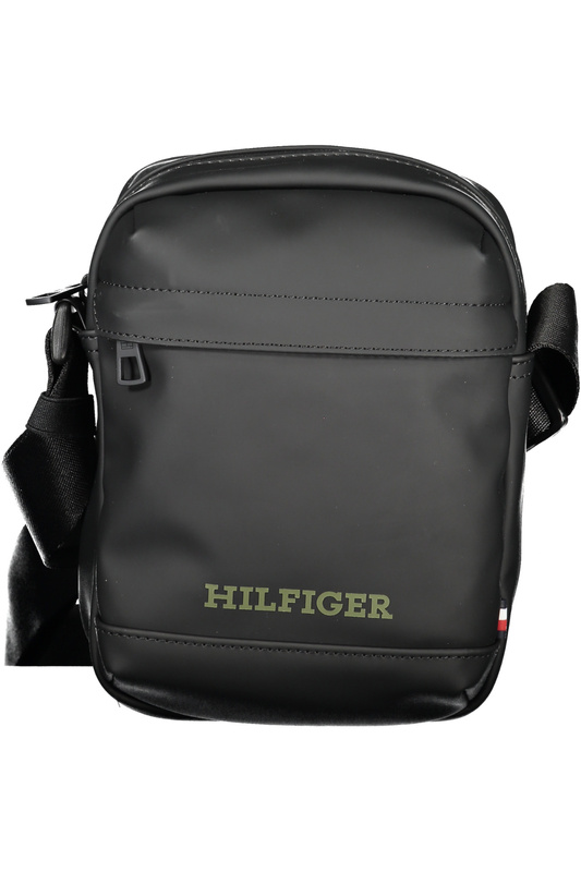 TOMMY HILFIGER MEN&#39;S SHOULDER BAG BLACK