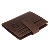 Leather men's card case by EL FORREST ` RFID