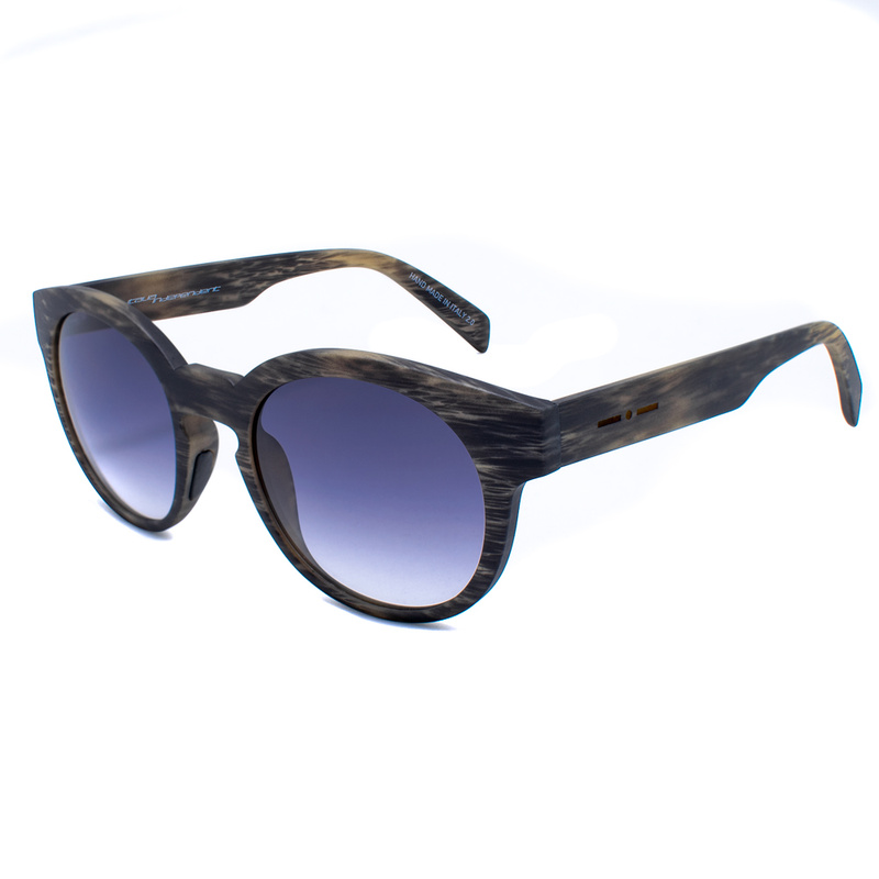 SUNGLASSES ITALIA INDEPENDENT UNISEX 0909-BHS-071 (Szkło/Zausznik/Mostek) 51/21/140 mm)