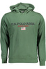 US POLO SWEATSHIRT OHNE ZIP GREEN MAN