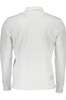 LA MARTINA MEN&#39;S WHITE LONG SLEEVE POLO SHIRT