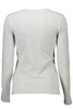 GUESS JEANS WOMEN&#39;S LONG SLEEVE T-SHIRT GRAY