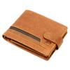 Leather, elegant, roomy men's wallet from Nordee