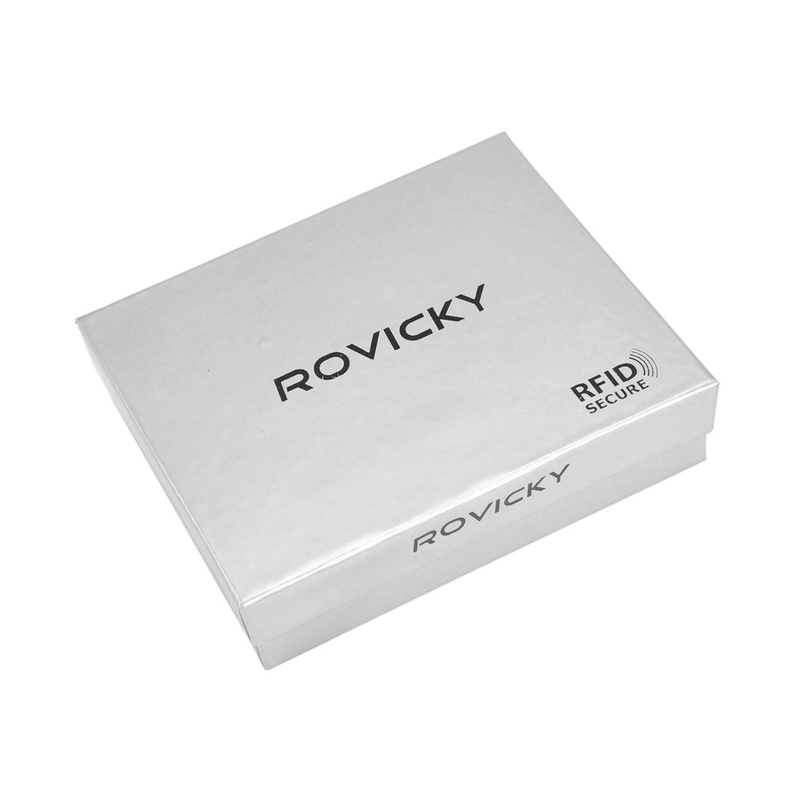 Men's genuine leather wallet Rovicky 326L-RBA-D RFID