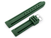 U09 rubber watch strap - green - 26mm