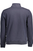 NAPAPIJRI MEN&#39;S BLUE SWEATSHIRT WITH ZIP