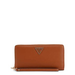 GUESS JEANS WALLET WOMAN BROWN