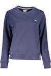 TOMMY HILFIGER WOMEN&#39;S BLUE ZIPLESS SWEATSHIRT