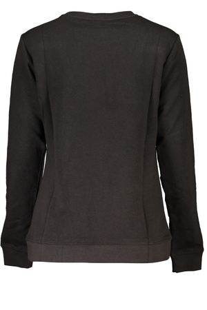 CAVALLI CLASS DAMEN-SWEATSHIRT MIT REISSVERSCHLUSS SCHWARZ