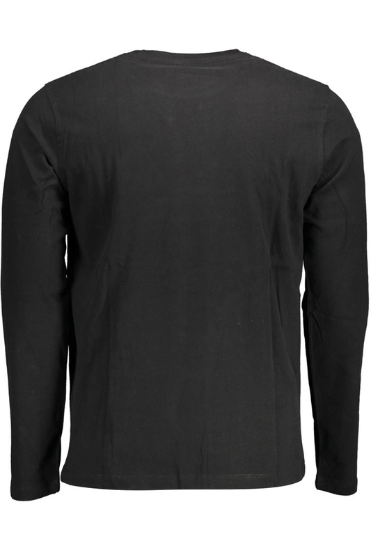 US POLO T-SHIRT LONG SLEEVE MAN BLACK