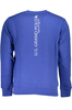 US GRAND POLO MEN&#39;S BLUE ZIPLESS SWEATSHIRT