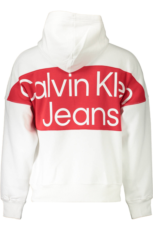 CALVIN KLEIN WEISS HERREN SWEATSHIRT OHNE REISSVERSCHLUSS