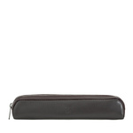 Pencil case small size Colorful Giava by DUDU in soft leather coloured with metal zipper. Reduced size, simple and linear design.