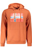 NORWAY 1963 MEN&#39;S BROWN ZIP-UP SWEATSHIRT