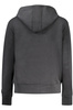 GUESS JEANS DAMEN-SWEATSHIRT MIT ZIP SCHWARZ