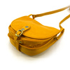 Small Leather Messenger Bag for Women in Retro Style