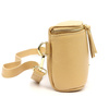 Women's elegant leather waist bag crossbody bag