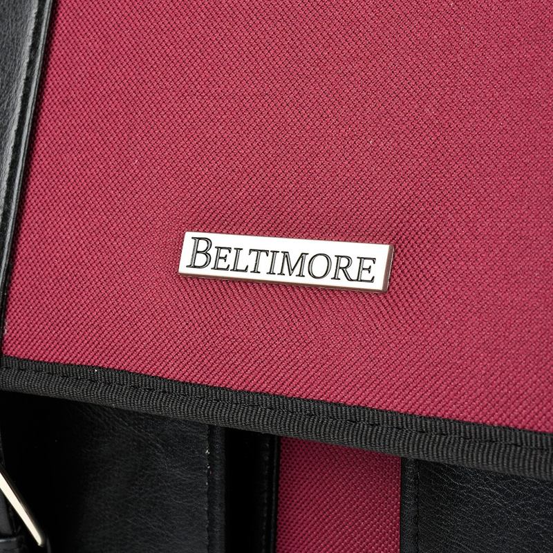 Baltimore Luxus Herren Aktentasche große Laptop-Tasche maroon I36