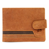 Leather, elegant, roomy men's wallet from Nordee