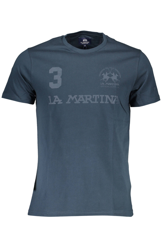 LA MARTINA HERREN KURZARM T-SHIRT BLAU