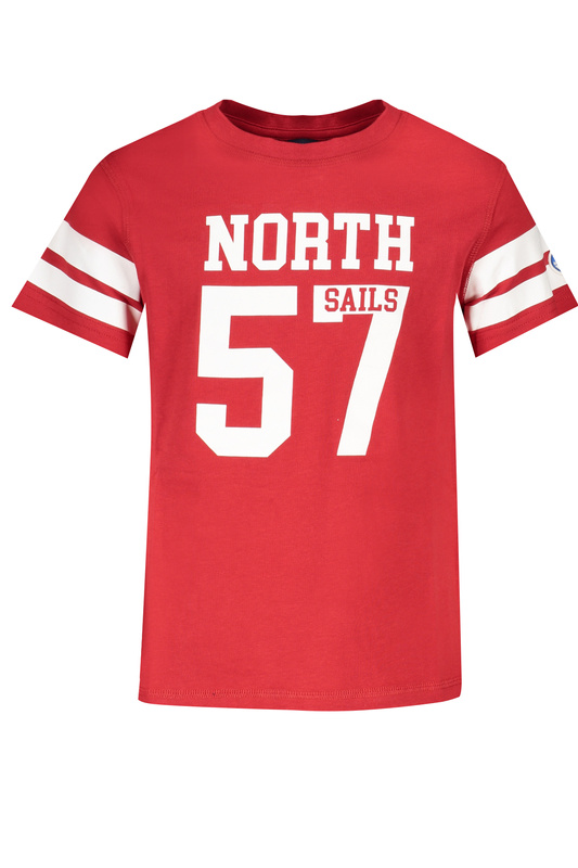 NORTH SAILS KURZÄRMELIGES T-SHIRT FÜR KINDER ROT