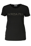 PATRIZIA PEPE WOMEN&#39;S SHORT SLEEVE T-SHIRT BLACK